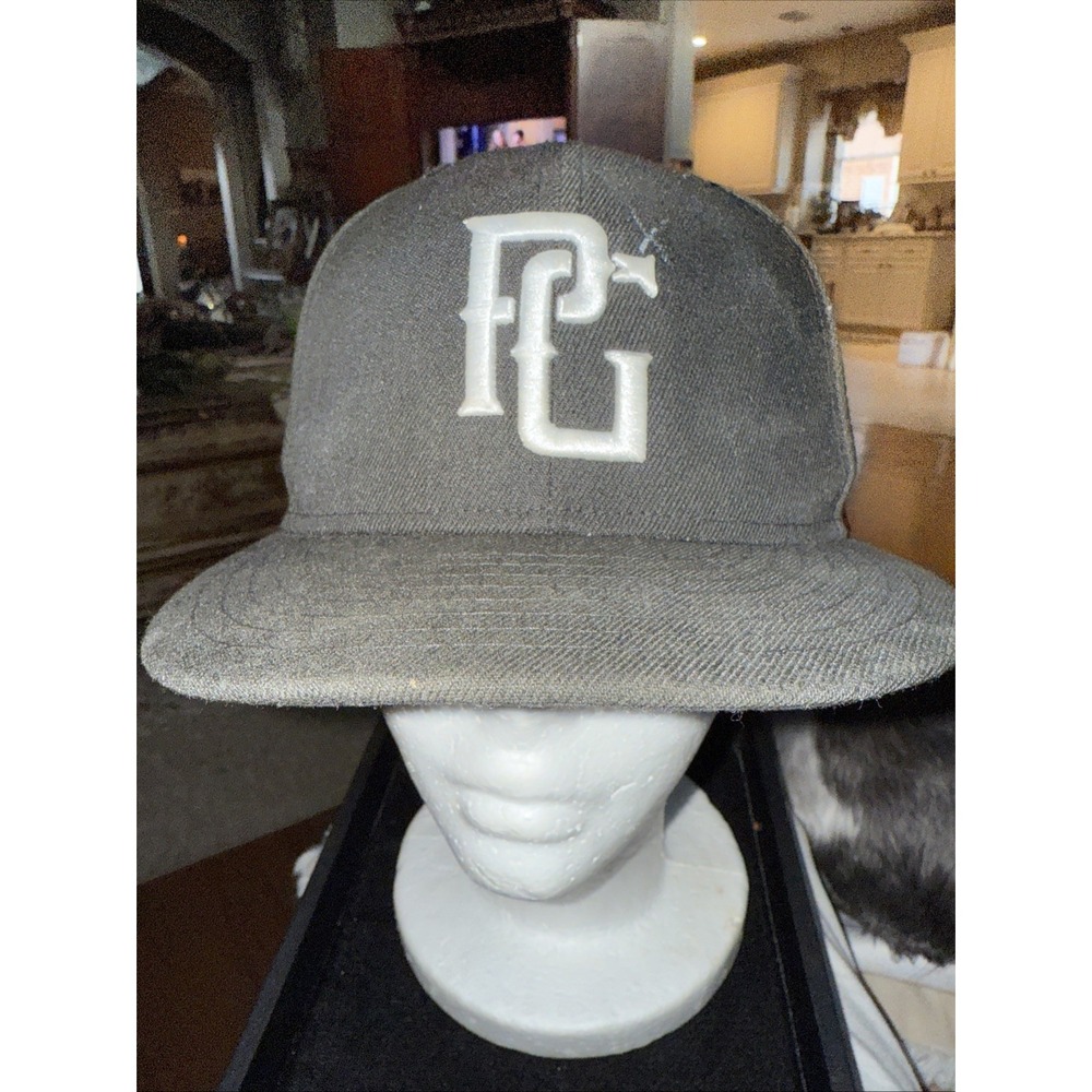 Perfect Game Hat Cap New Era Fitted 7 1/4 59Fifty Solid Black 1995 Texas (4864)